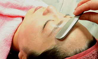 フェイスシェービングイメージ