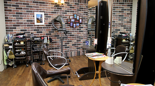 ヘアーサロンソレイユ店内